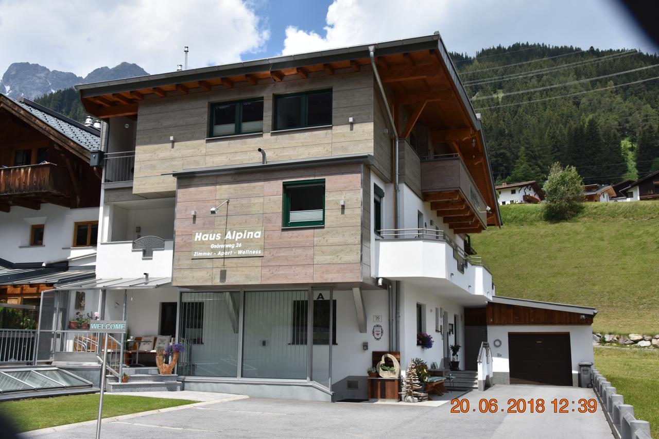 Gaestehaus Alpina Санкт-Антон-ам-Арльберг Экстерьер фото