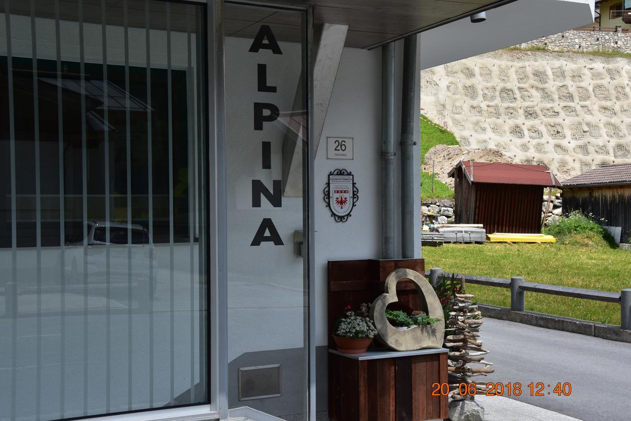 Gaestehaus Alpina Санкт-Антон-ам-Арльберг Экстерьер фото